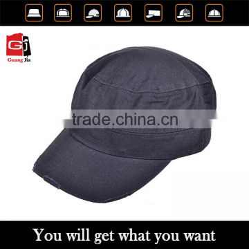 Navy blue and khaki custom military cap