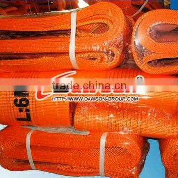 Safety factor webbing sling for lifting heavy duty lifting sling