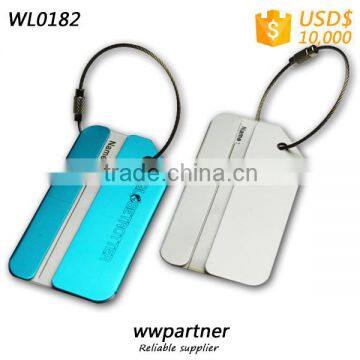 Promotional Metal Luggage Tag for Travel