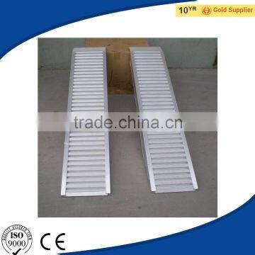 Long Aluminium Heavy Duty Wheeled Machinery Ramps, Straight ATV Ramp for Truck Trailer Forklift