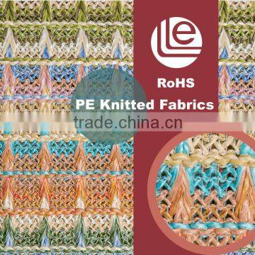 warp knitted fabric for bags and shoes