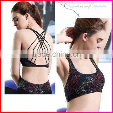 High Quality Women Seamless Workout Gym Fitness Yoga Sports bra with Pad                        
                                                Quality Choice