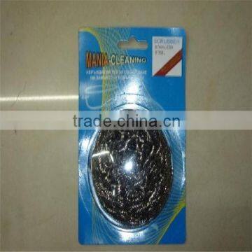 High quality galvanizd wire scourer/galvanized mesh pot scrubber in linyi