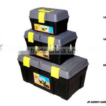 Plastic toolbox set (3 in 1)