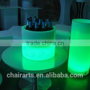 sanghai night club party use pub acrylic LED ice barrel