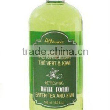 Bath foam " Green Tea and Kiwi "Natural Handmade ,Refreshing Bath Product