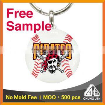 Free Sample_customized print metal souvenir sports jersey baseball gift