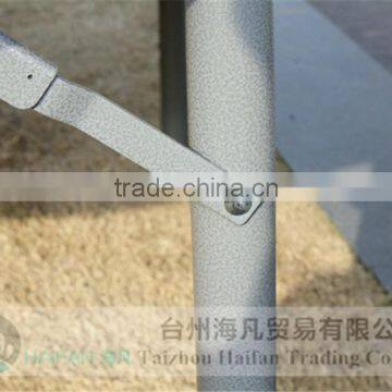 Stainless Steel Bracket PE 2 Meter White Round Meeting Table/modern Round Conference Table With Removable Legs photo-5