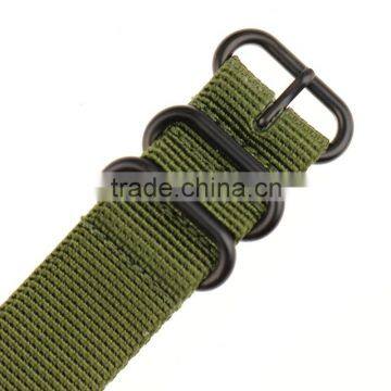 Infantry Luxury Zulu 22mm Army Green Nylon Watch Bands photo-6