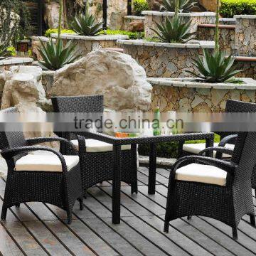 American style Outdoor Furniture Long-warranty PE Rattan Dining Furniture Wicker Chair