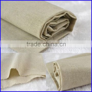 viscose flax wholesale natural raw undyed linen fabric