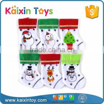 10255319 Festival Decoration Customized Plush Christmas Stocking