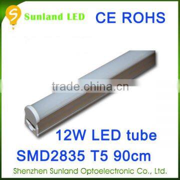 Competitive CE ROHS passed T5 12w SMD2835 1200lm led t5 tube light