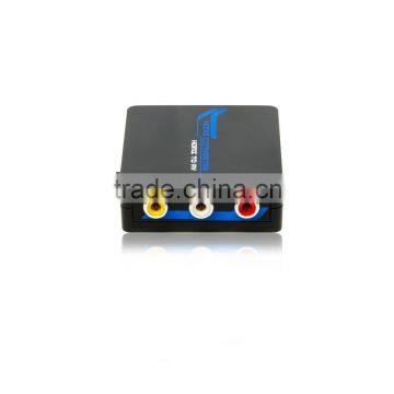 Competitve price HDMI to AV/CVBS mini Converter PAL Sang NTSC with 5 DC Power Supply