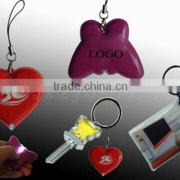 PVC LED keychain light