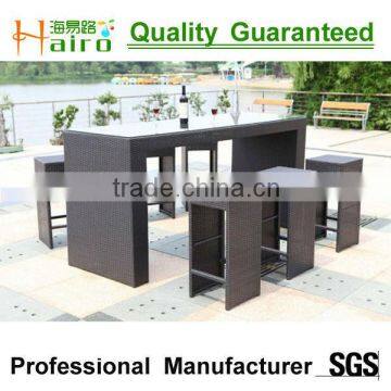 wicker garden table and chair rattan furniture