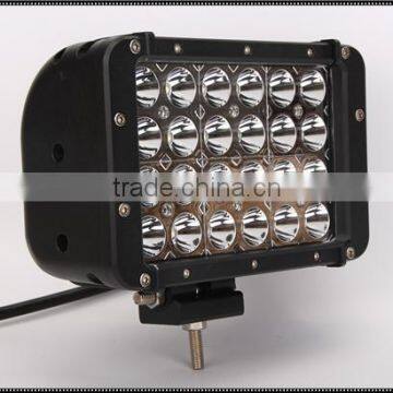 72W 4 Rows LED Work Light 12/24V Spot Flood Beam for Offroad Suv Atv photo-3