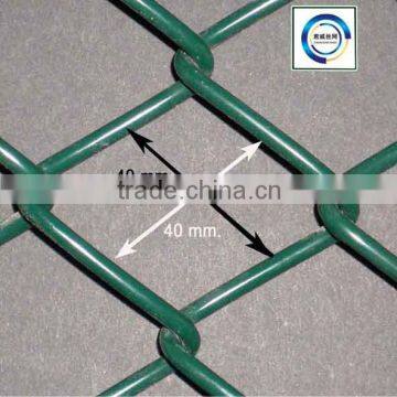 Galvanised Fence Mesh Wire Roll Square Chain Link