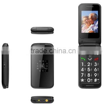 Senior phone W30B 2.4" Big button,SOS/Voice Time/reader,FM Function