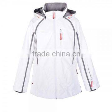 Girls Outdoor Jacket With Reflective Stripe Ski Wear