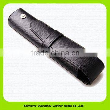 China leather gift handmade pen holder 15013