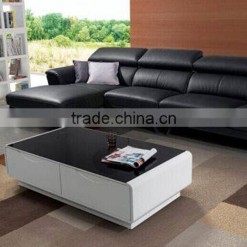2015 new design cheap modern glass TV stand 602C