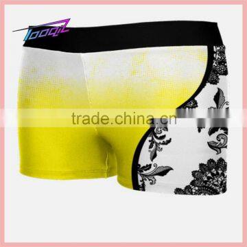 Sexy sublimation Cheer Dress shorts low MOQ