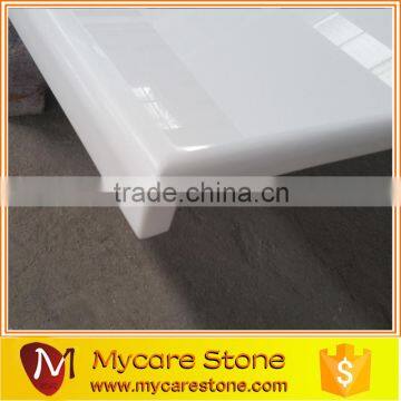 Pure white micro-crystal nano glass stone for countertop