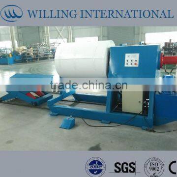 steel coil automatic hydraulic uncoiler, steel coil automatic hydraulic decoiler