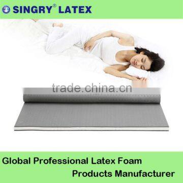 Bamboo Charcoal Natural Latex Mattress Topper