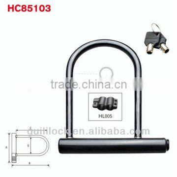 HC85103 Good Sell Bicycle U-Lock in Double Blister Package