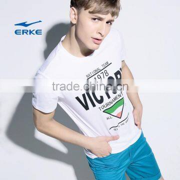 ERKE 2015 New Design Man's Fashion t Shirt Full Cotton Cheap T-shirt for Boy for Men Wholesale/OEM photo-6