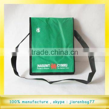 Reusable Shopping Custom PP Non woven Shoulder Messager Bag