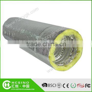 Thermal & Acoustic Insulated Aluminum Flexible Air Duct / HVAC Galvanized Flexible Air Duct Hose photo-5