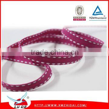 Gift Packing Use Saddle Stitched Grosgrain Ribbon