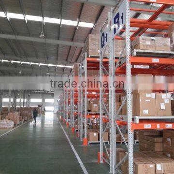 storage shelving for cartons/steel frame pallet racks