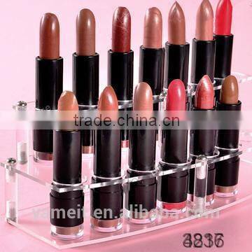 Factory price High quality makeup cosmetic display stand lucite cosmetic organizer plexiglass makeup product display