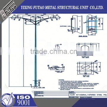 High Quality Galvanized Low Price Lamp Pole photo-5