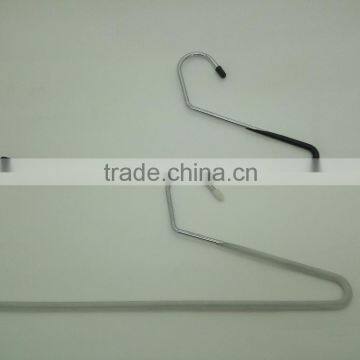 Open End Foamed Metal Single Pants Trousers Coat Hangers