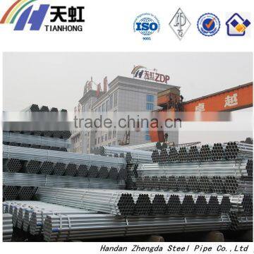 Hot-dip galvanized round steel pipe