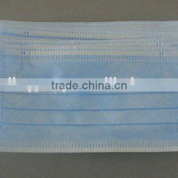 Non-woven disposable anti-dust face mask