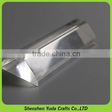 Manufacturing Milled Parts Glass Polished Block CNC Acrylic Machining With Router Service