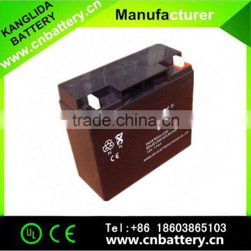 12v storage lead acid batteries, 12v17ah rechargeable maintenance free batteries for parking lock