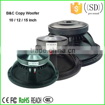 10 inch woofer speaker price 8 ohm speaker with speaker voice coil china woofer price BC speakers