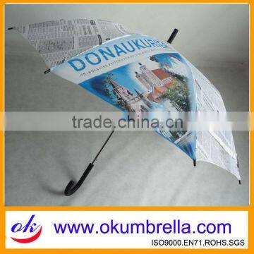 23 inches auto open advertising umbrella with your logo