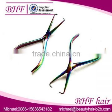 Factory Price Hair Salon Rainbow color Professional Remove Pliers