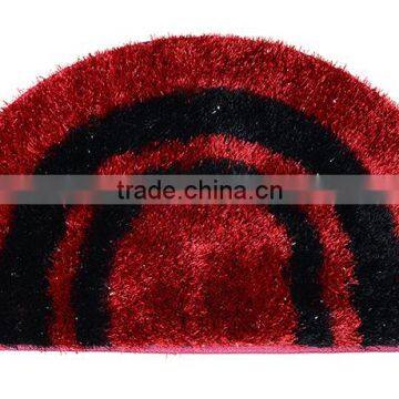 polyester silk shag 3d design shaggy carpet china