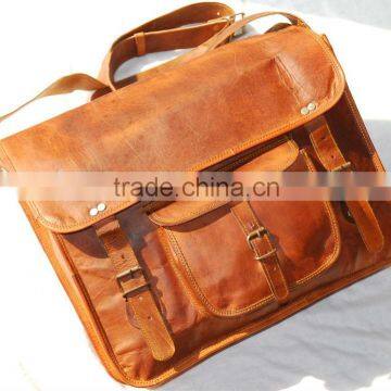 leather vintage bag