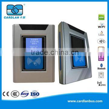 Bus card and barcode waterproof validators with GPRS and GPS data transmission