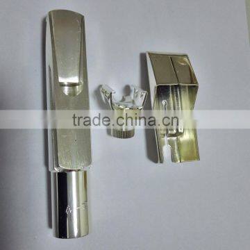 Silver Plated Saxophones Mouthpiece Brass Material photo-4